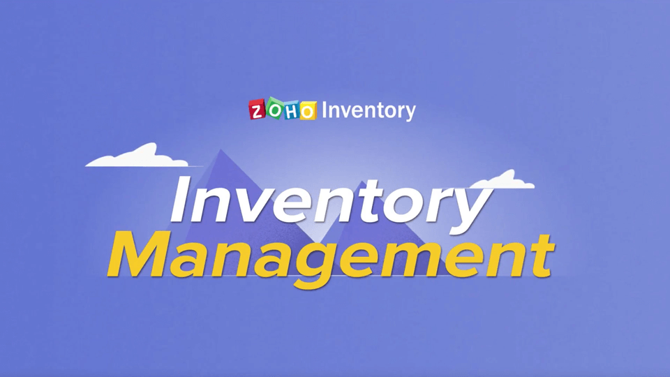 Inventory management - Zoho Inventory