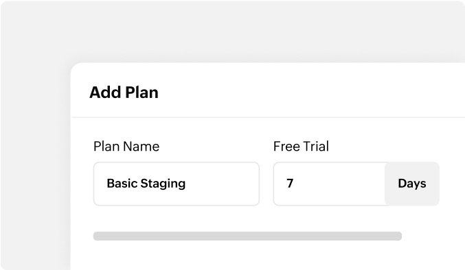 Preview of trial configuration | Zoho Billing