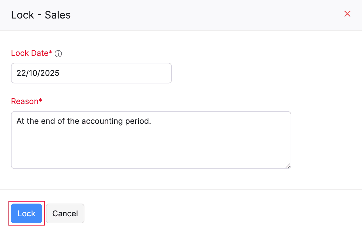 Lock Individual Modules