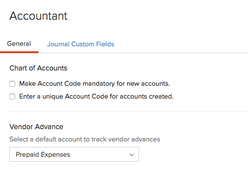 Accountant Preferences