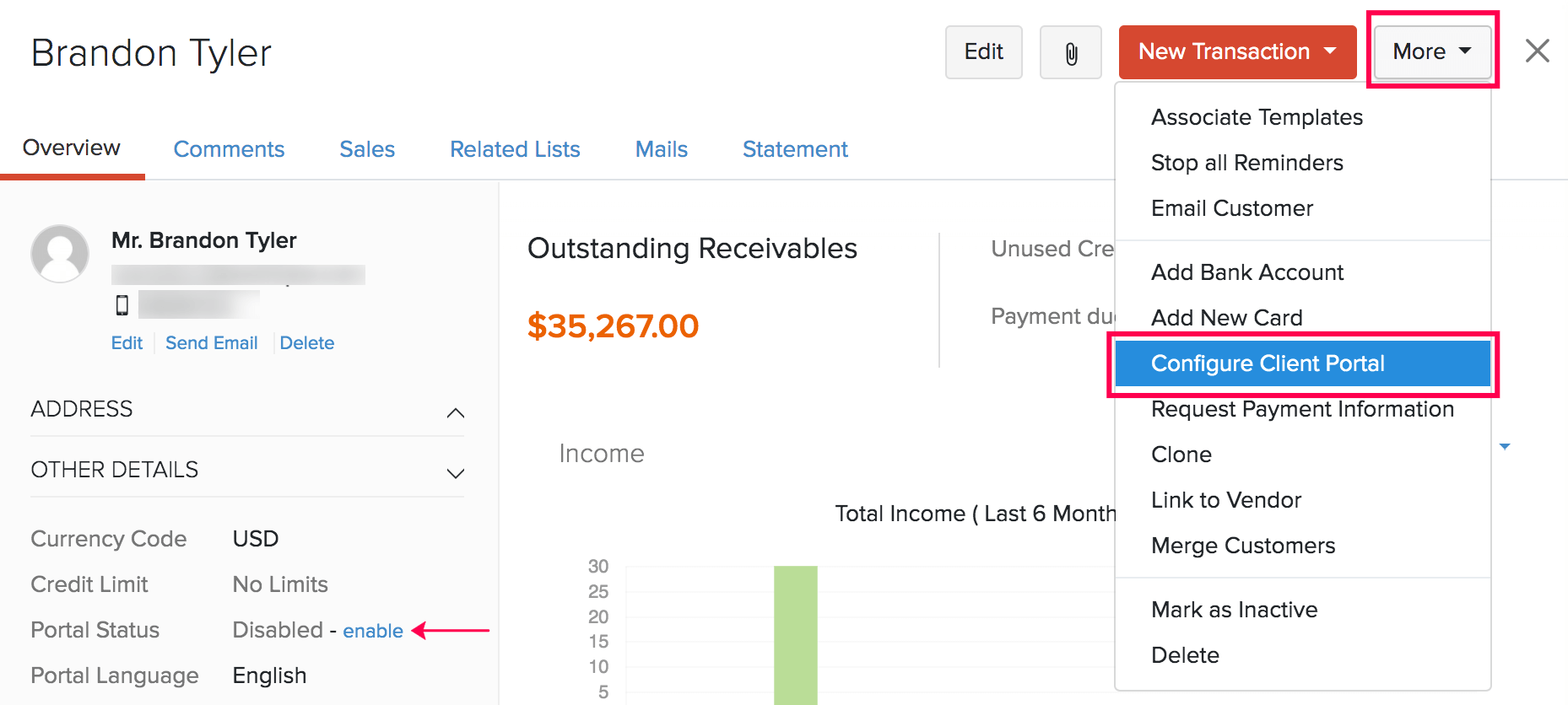 Configure Client Portal 