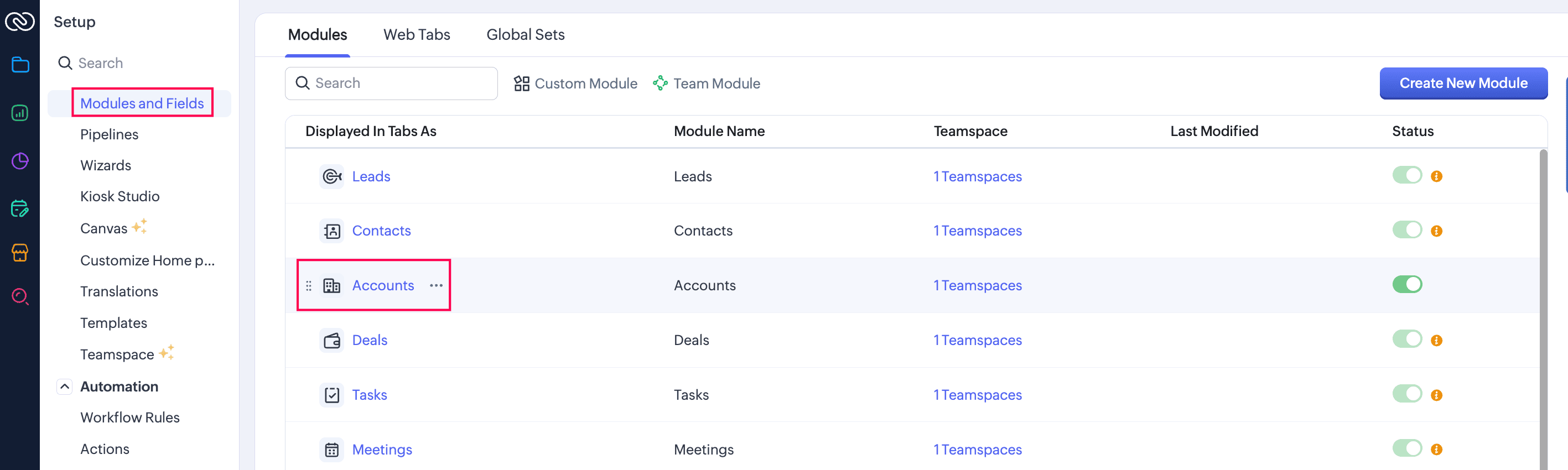 Create Custom Fields