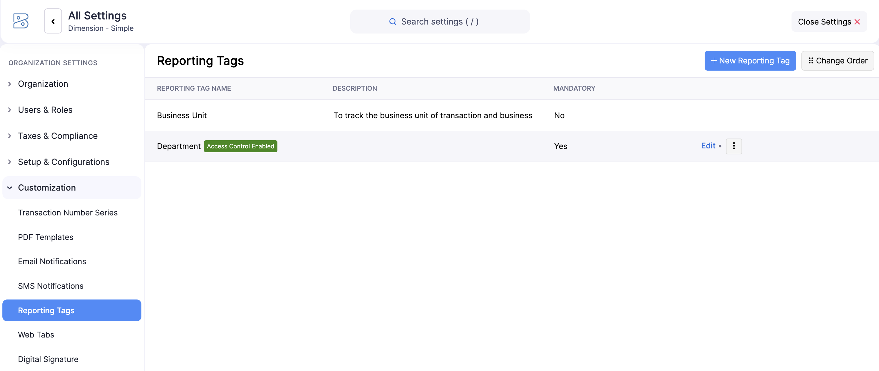 Configurar Control de Acceso