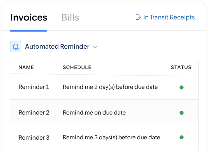 Get paid faster, with less chasing