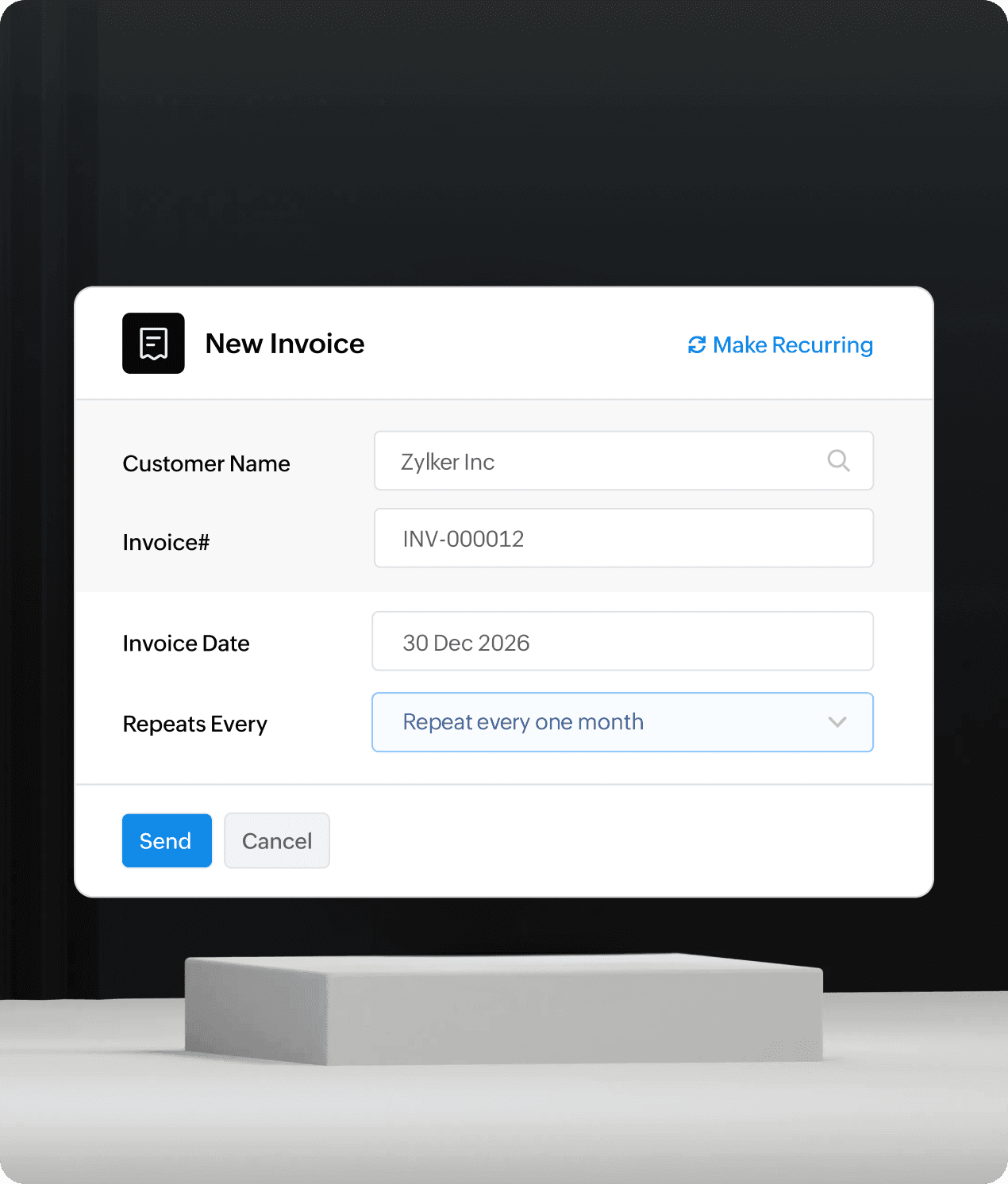 Professional quotes and invoicing