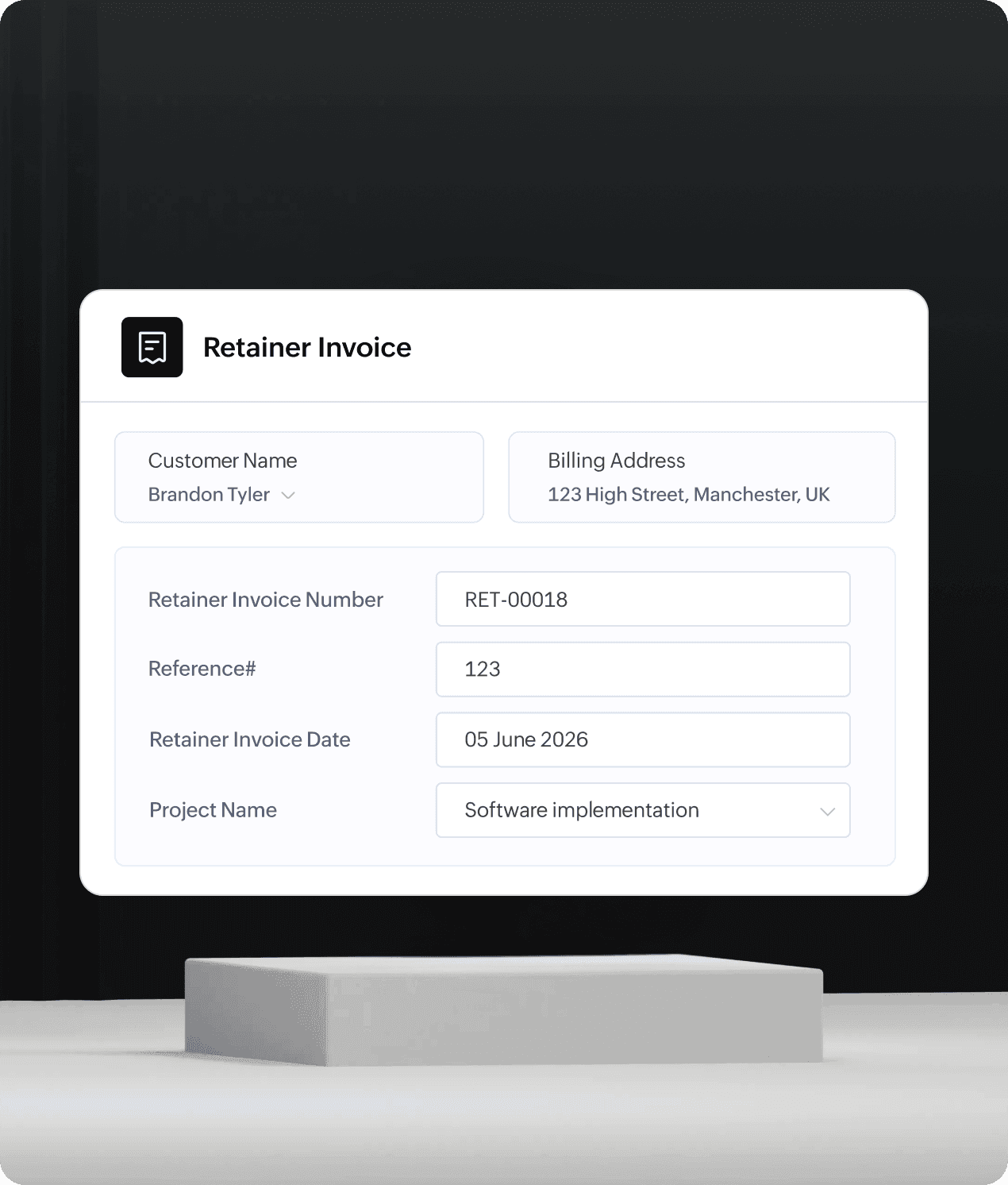 Invoice the way you sell
