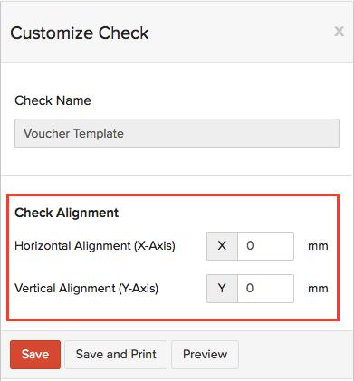 Check Alignment