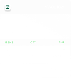 Preview of an invoice | Zoho Billing