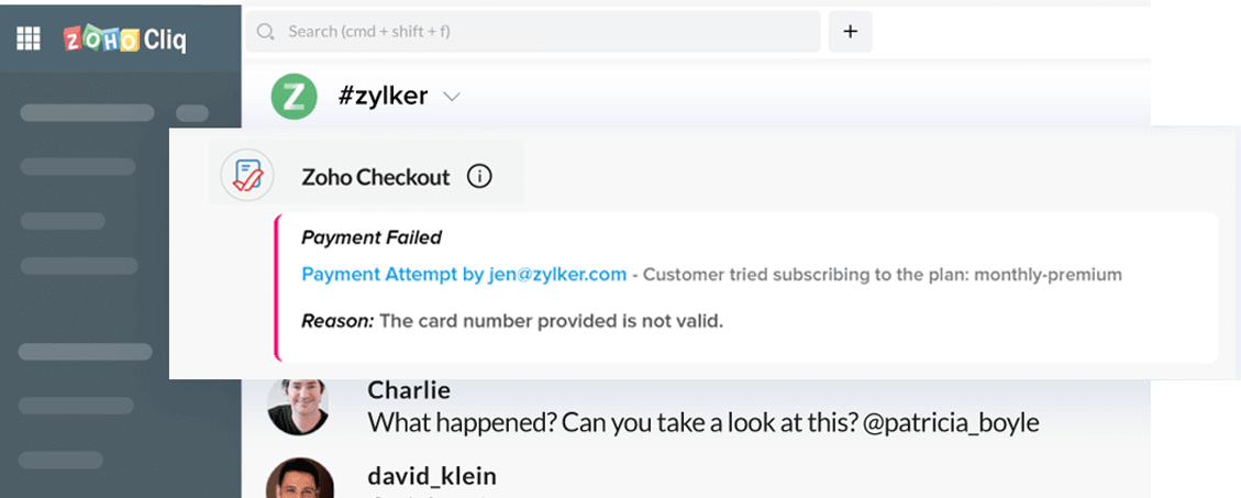 Payment-Failure Notification