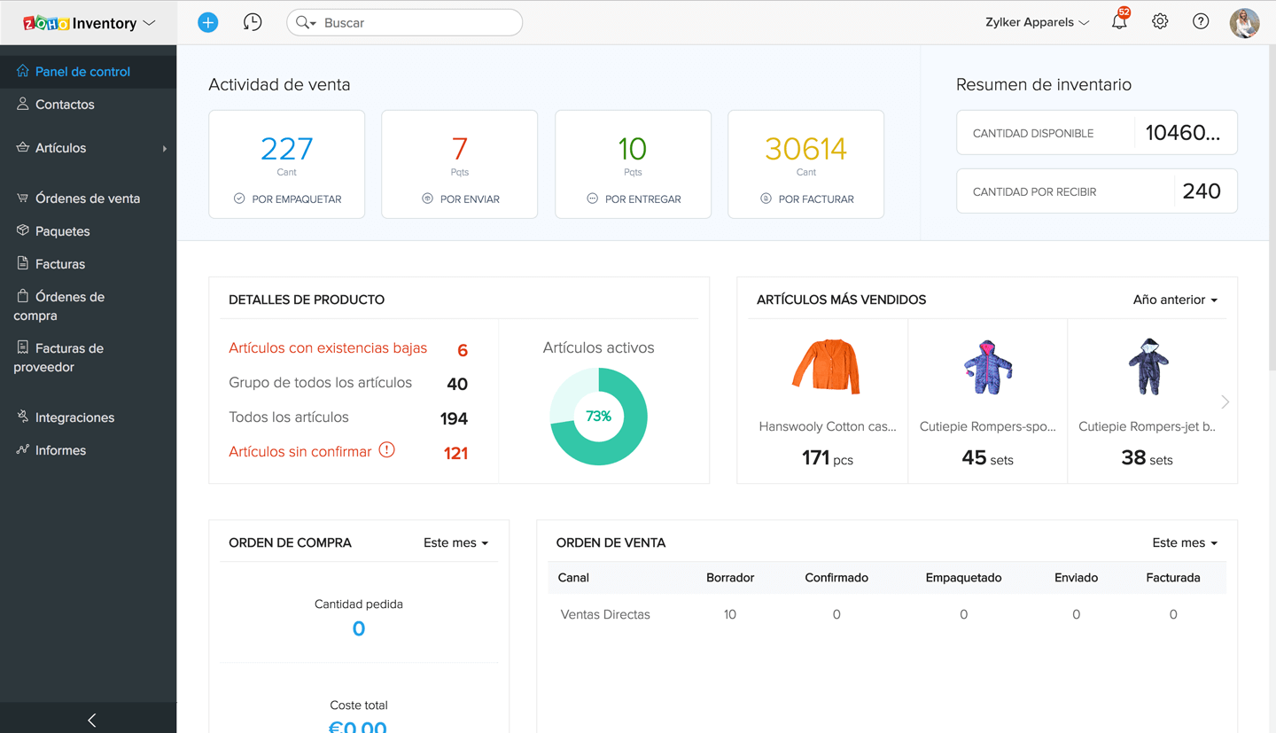 Inventory Management Software - Zoho Inventory