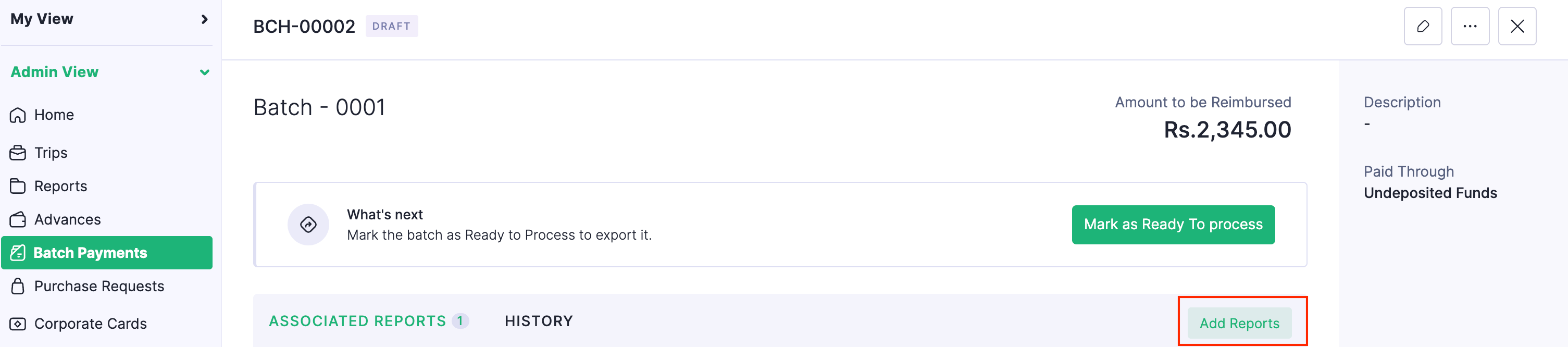 Add more reports to batch