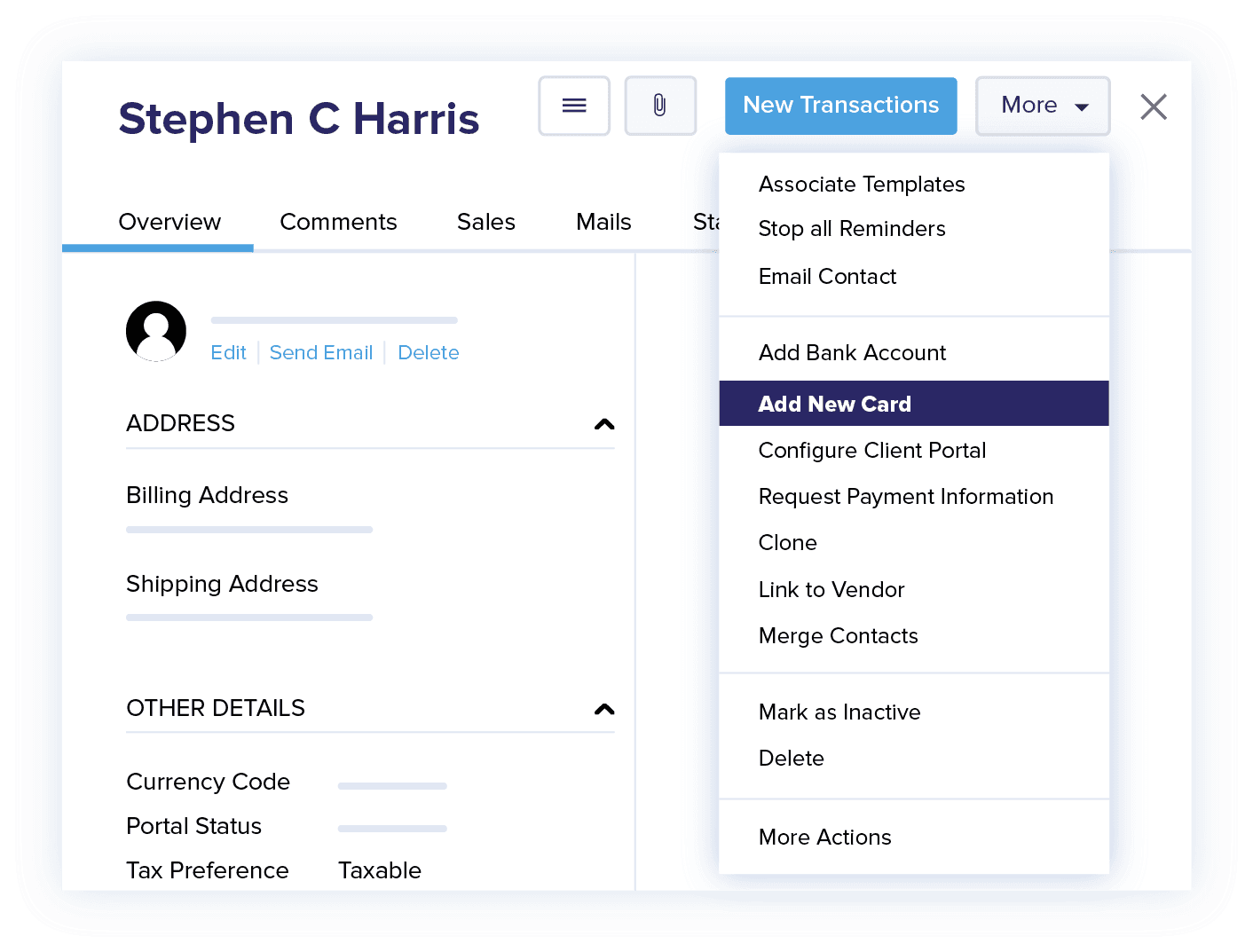 Gérez les paiements récurrents – Acceptez les paiements par carte de crédit en ligne | Zoho Books