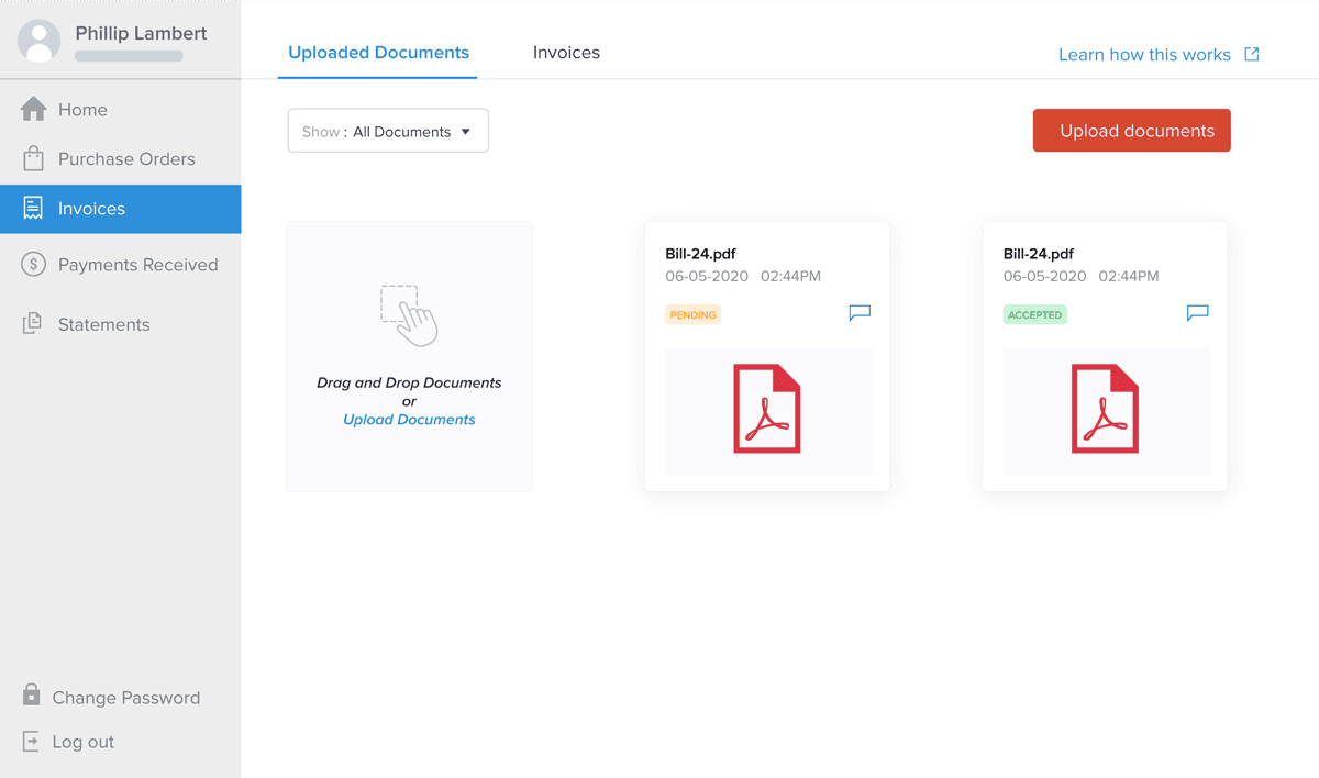 Ajoutez les factures des fournisseurs comme factures | Zoho Books