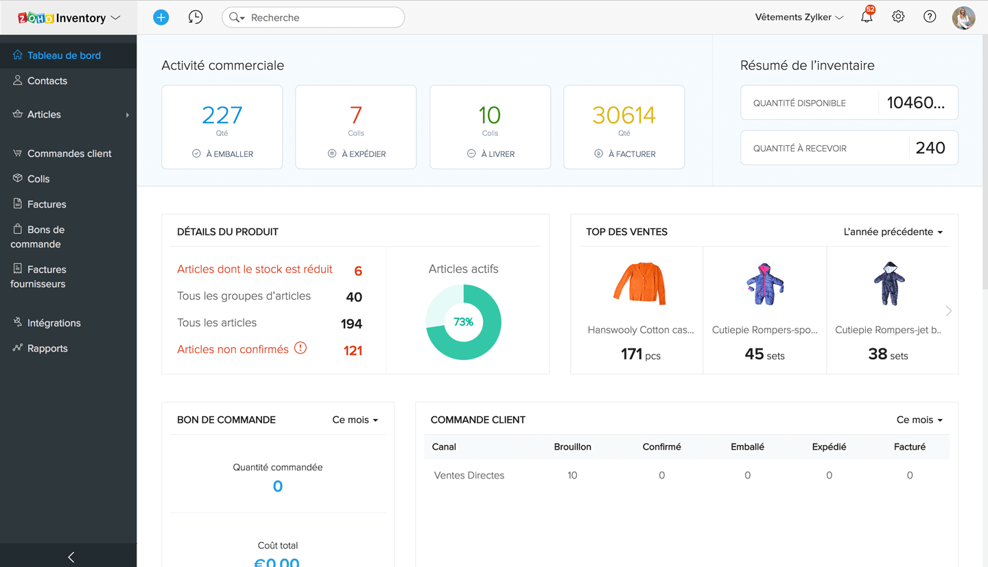 Inventory Management Software - Zoho Inventory