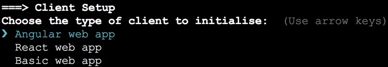 Initialize Client- Setup