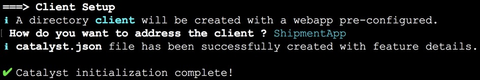 Initialize Client- Basic