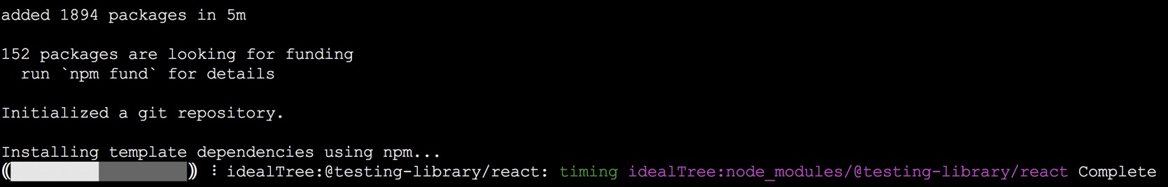 Initialize Client- React