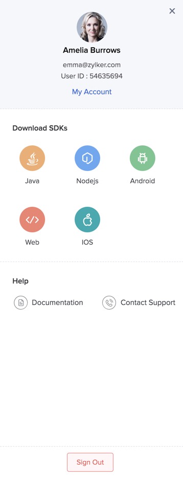 Catalyst Console- User Account