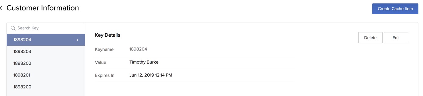 Cache- Cache Item Created