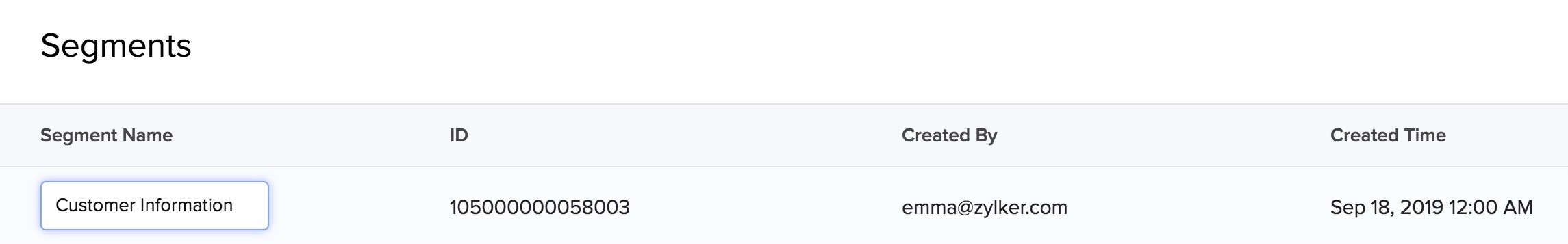 Cache- Rename a Segment