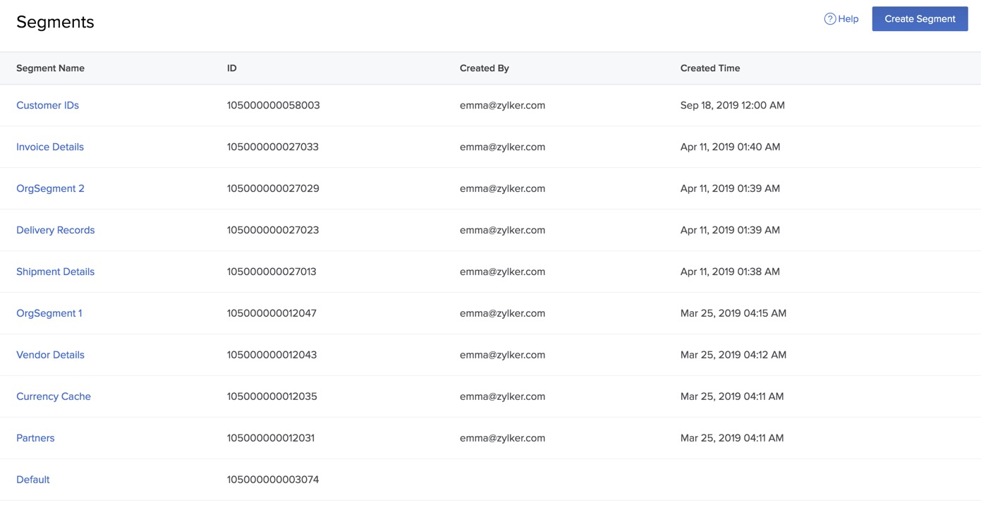 Cache- Segment Created