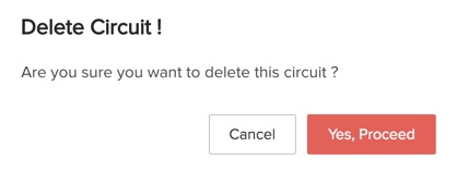 Functions- Delete a Circuit