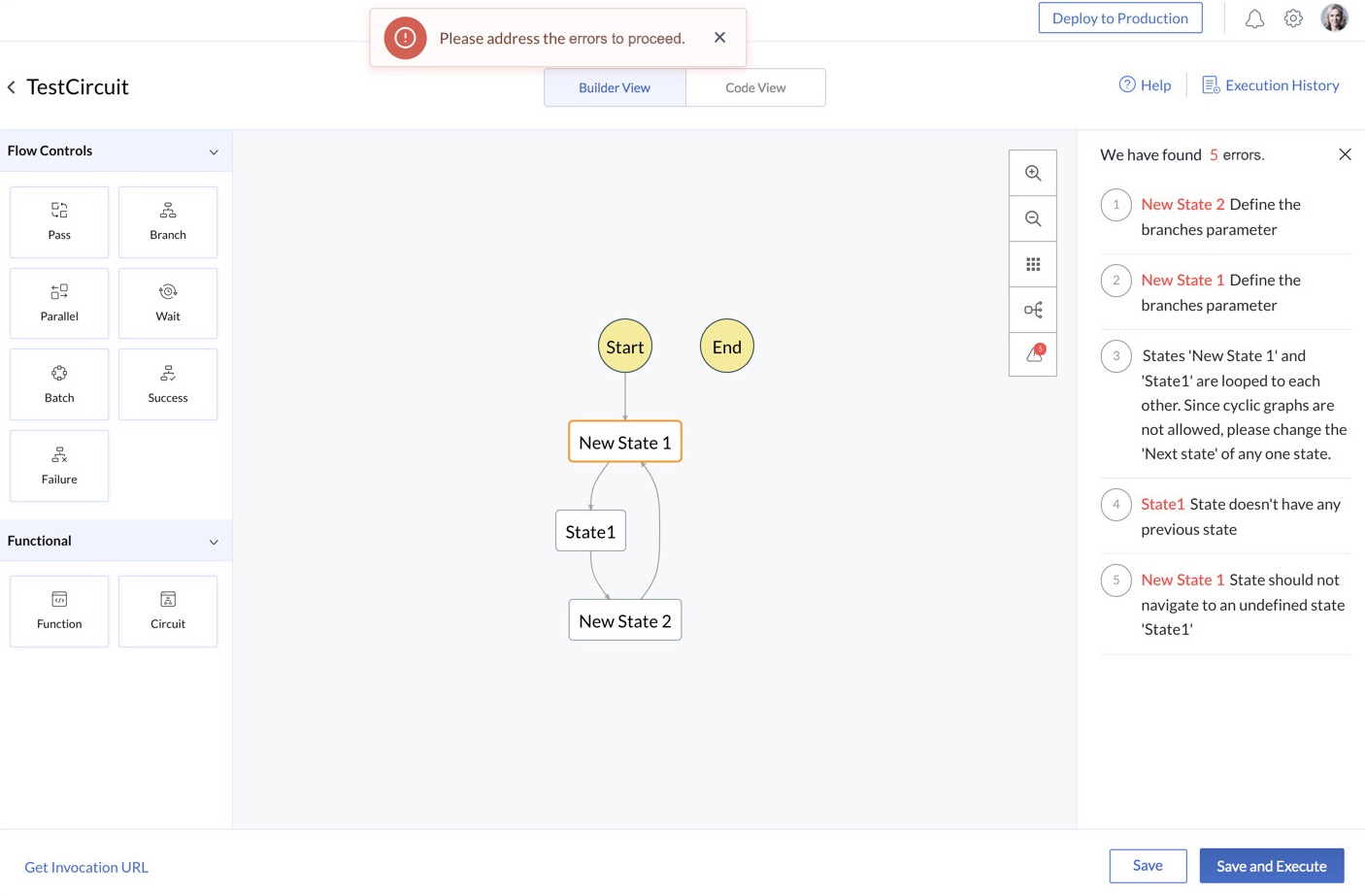 Circuits- Compilation Errors