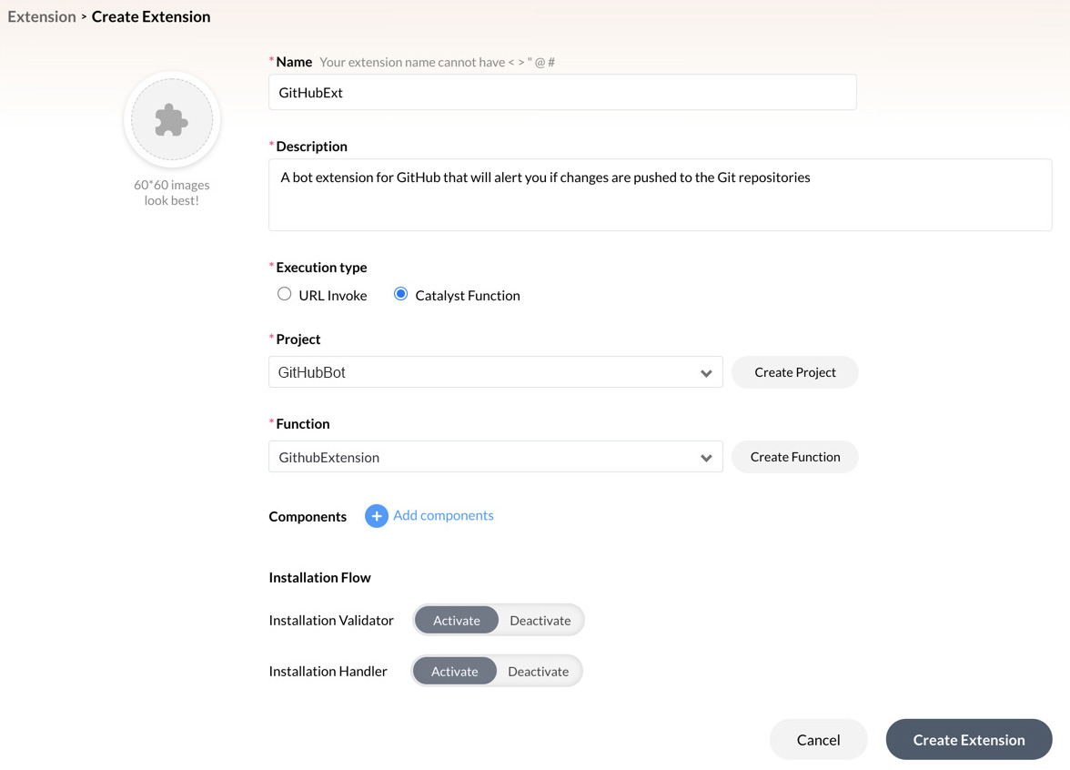catalyst_gitbot_cliq_create_ext_2