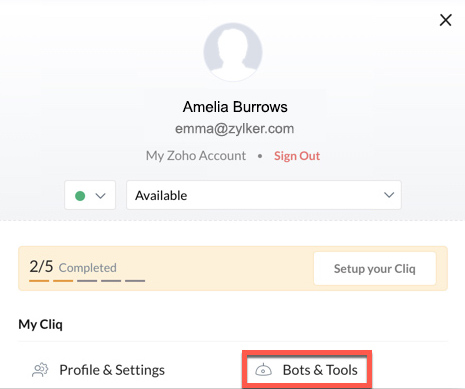 catalyst_gitbot_cliq_webhookurl_1