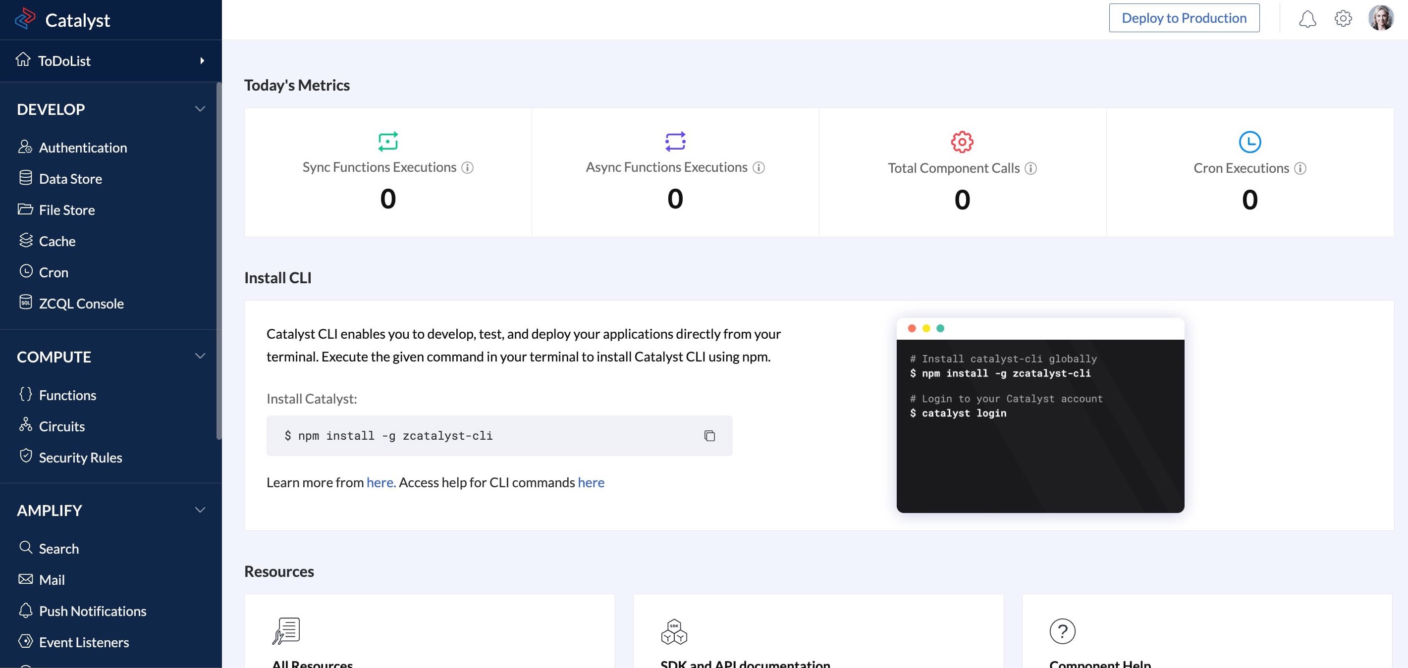 catalyst_todo_project_created
