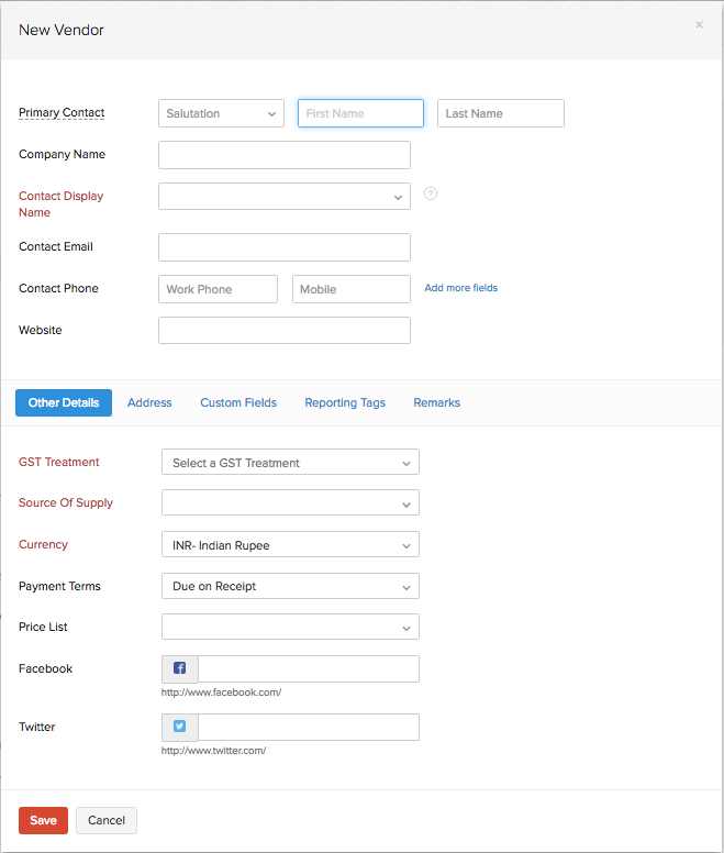 Purchase order - New Customer