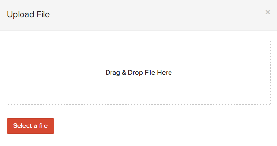 Attaching a file to purchase order