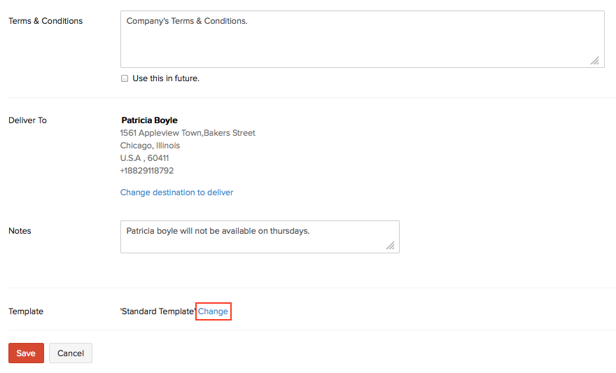 Creating new purchase order