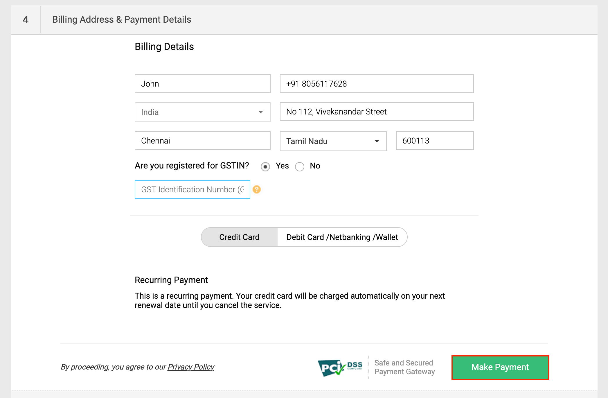 Upgrade Your Subscription