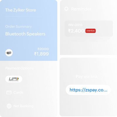 Receive payment