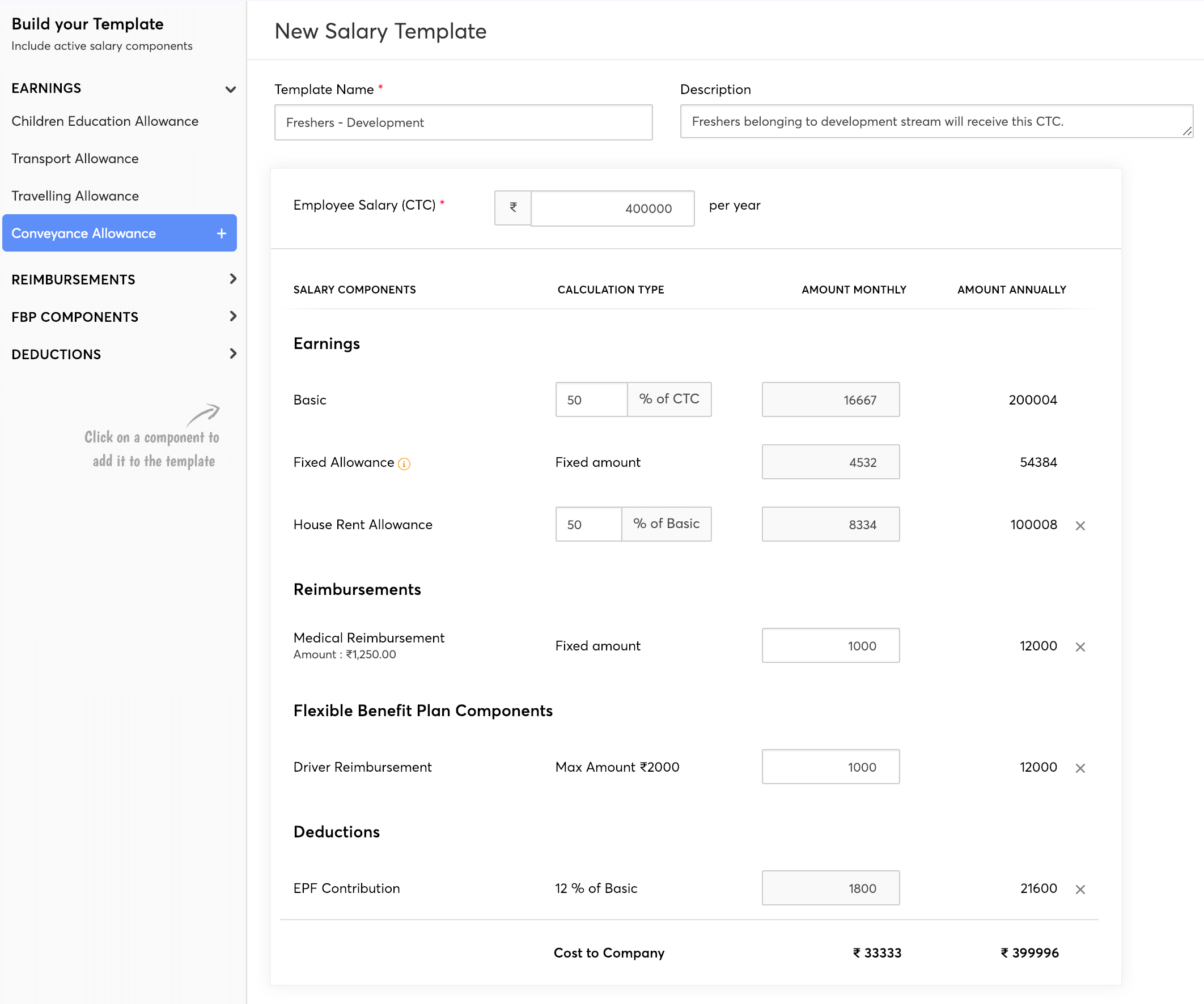 Salary Templates