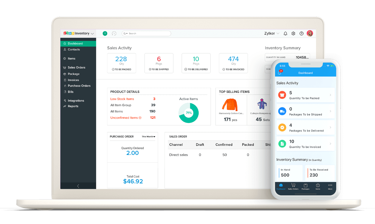 Inventory App-Dashboard