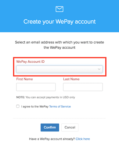 Select email address