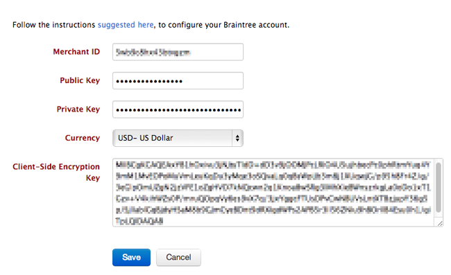 Zoho Invoice Settings
