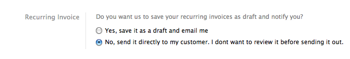 Recurring Invoices recurring invoices