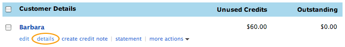 Select detail customer Select detail customer