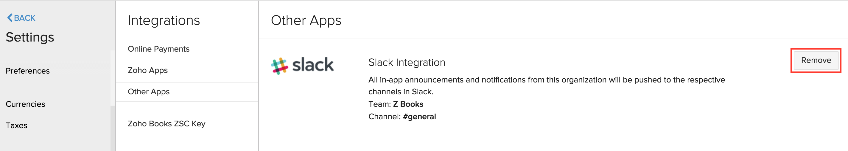 Add to Slack button