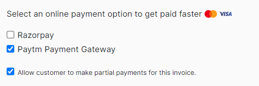 Payment Options