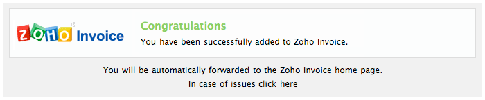 User successfully added message User successfully added message