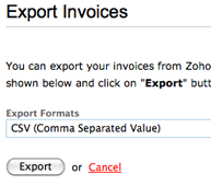 Export Invoices Export Invoices