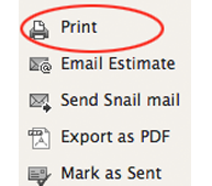 Print Estimates Print Estimates