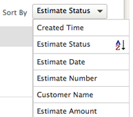 Sort Estimates Sort Estimates