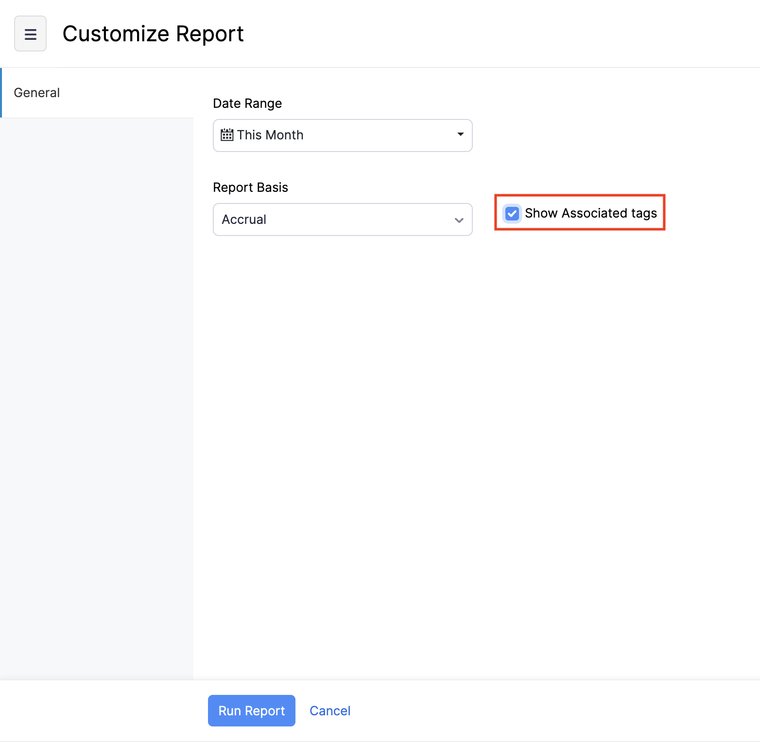 Show Associated Tags