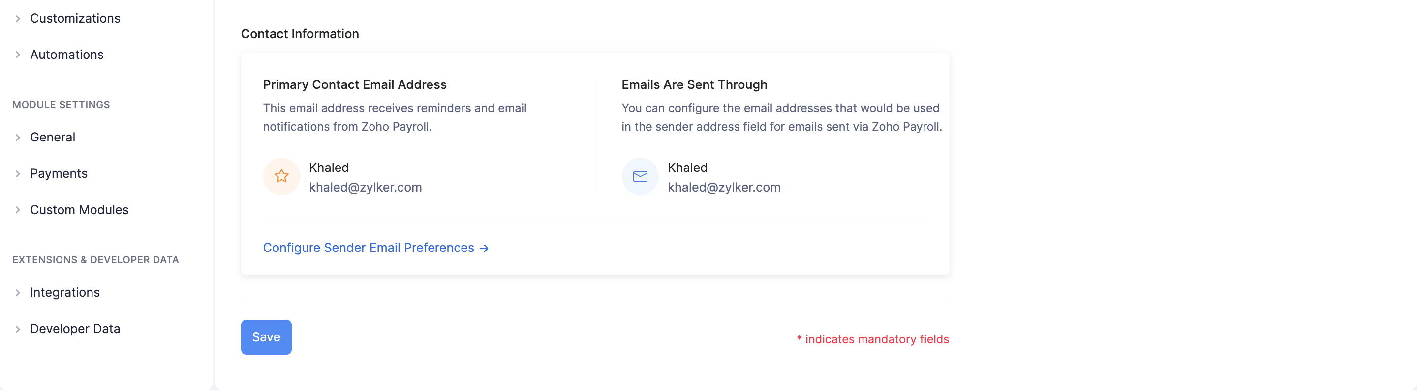 Organisation Profile