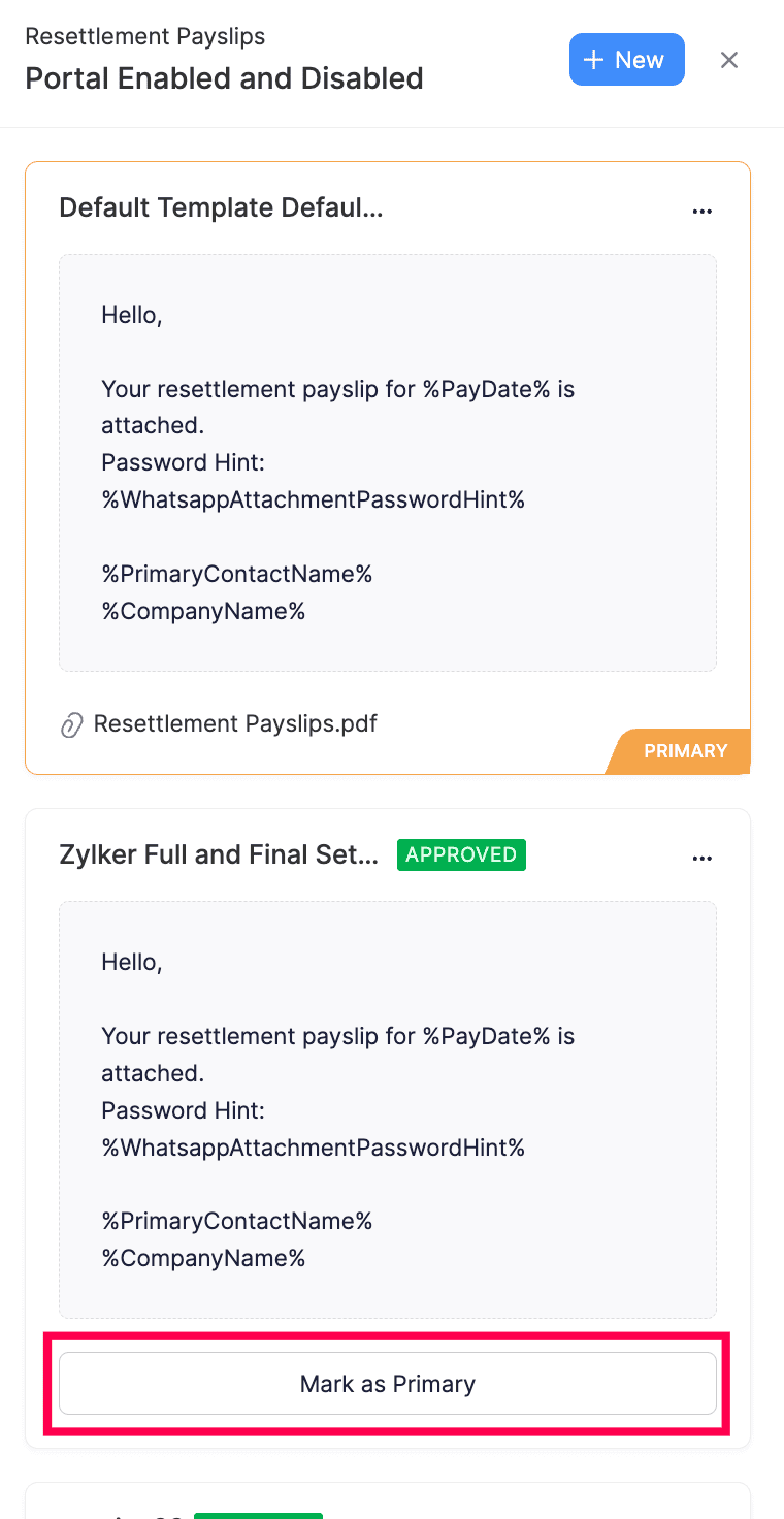 Zoho Payroll